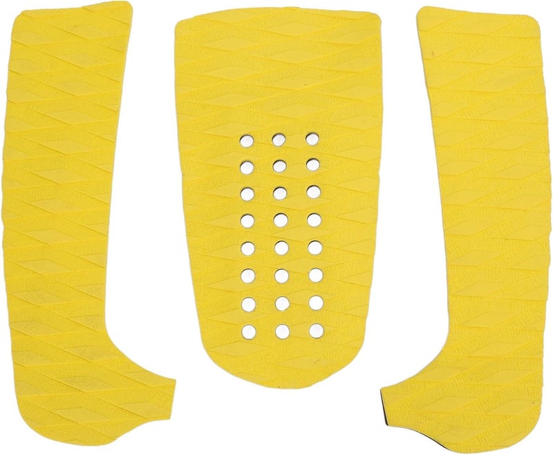 ZIZEV 3 Piece EVA Surfboard Deck Traction Pads for Stomp Skimboards, Surf Boards, Funboard, Fish Board, Anti Slip Front EVA Grip Pads for Paddleboard Longboard Shortboard - Image 1